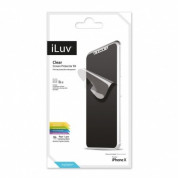 iLuv Clear Protective Film Kit - качествено защитно покритие за дисплея на iPhone 11 Pro, iPhone XS, iPhone X (два броя) (прозрачен) 1