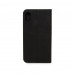 Knomo Leather Folio Case - флип кожен (естествена кожа) калъф за iPhone XS, iPhone X (черен) 3