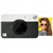 Kodak Printomatic ZINK - фотоапарат за принтиране на моментни снимки (черен-бял) 