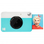 Kodak Printomatic ZINK - фотоапарат за принтиране на моментни снимки (син-бял) 