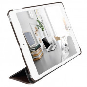 Macally Stand Case - полиуретанов калъф и поставка за iPad 7 (2019), iPad 8 (2020), iPad 9 (2021) (кафяв) 6