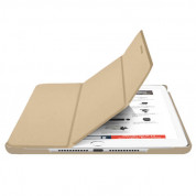 Macally Stand Case - полиуретанов калъф и поставка за iPad 7 (2019), iPad 8 (2020), iPad 9 (2021) (златист) 7