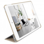 Macally Stand Case - полиуретанов калъф и поставка за iPad 7 (2019), iPad 8 (2020), iPad 9 (2021) (златист) 6