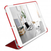 Macally Stand Case - полиуретанов калъф и поставка за iPad 7 (2019), iPad 8 (2020), iPad 9 (2021) (червен) 6