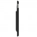 Macally Stand Pen Case - полиуретанов калъф и поставка с отделение за Apple Pencil за iPad 9 (2021), iPad 8 (2020), iPad 7 (2019) (черен) 10