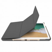 Macally Stand Case - полиуретанов калъф и поставка за iPad Air 3 (2019) (сив) 2