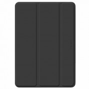 Macally Stand Case - полиуретанов калъф и поставка за iPad Air 3 (2019) (сив)