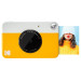 Kodak Printomatic ZINK - фотоапарат за принтиране на моментни снимки (жълт-бял)  1