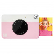 Kodak Printomatic ZINK Digital Instant Camera (pink-white)