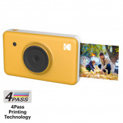 Kodak Mini Shot Instant Camera - фотоапарат за принтиране на моментни снимки (жълт) 