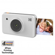 Kodak Mini Shot Instant Camera - фотоапарат за принтиране на моментни снимки (бял) 