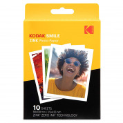 Kodak Zink 3x4 Inch Paper - хартия за фотоапарати и принтери Kodak (10 бр.)