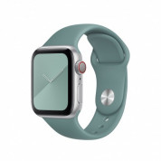 Apple Cactus Sport Band S/M & M/L - оригинална силиконова каишка за Apple Watch 38мм, 40мм (светлозелен) 1