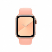 Apple Grapefruit Sport Band S/M & M/L - оригинална силиконова каишка за Apple Watch 38мм, 40мм (светлорозов) 2
