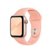 Apple Grapefruit Sport Band S/M & M/L - оригинална силиконова каишка за Apple Watch 38мм, 40мм (светлорозов)