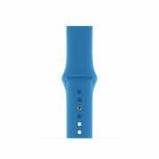 Apple Surf Blue Sport Band S/M & M/L - оригинална силиконова каишка за Apple Watch 38мм, 40мм (син) 1