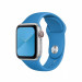 Apple Surf Blue Sport Band S/M & M/L - оригинална силиконова каишка за Apple Watch 38мм, 40мм (син) 1