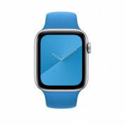 Apple Surf Blue Sport Band S/M & M/L - оригинална силиконова каишка за Apple Watch 42мм, 44мм (син) 2