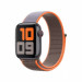 Apple Vitamin C Sport Loop - оригинална текстилна каишка за Apple Watch 38мм, 40мм (лилав-кафяв) 1