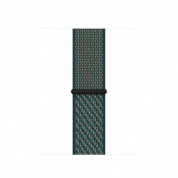 Apple Watch Nike Band Sport Loop - оригинална текстилна каишка за Apple Watch 38мм, 40мм (зелен)