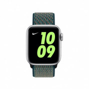 Apple Watch Nike Band Sport Loop - оригинална текстилна каишка за Apple Watch 38мм, 40мм (зелен) 2