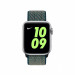 Apple Watch Nike Band Sport Loop - оригинална текстилна каишка за Apple Watch 38мм, 40мм (зелен) 3