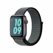 Apple Watch Nike Band Sport Loop - оригинална текстилна каишка за Apple Watch 42мм, 44мм (лилав-зелен) 1