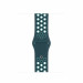 Apple Watch Nike Sport Band - оригинална силиконова каишка за Apple Watch 38мм, 40мм (тъмнозелен-син)  1