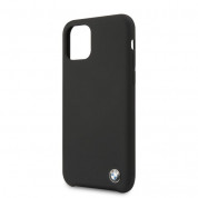 BMW Signature Silicone Hard Case - твърд силиконов кейс за iPhone 11 Pro (черен) 4