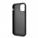 BMW Signature Horizontal Lines Leather Case - кожен (естествена кожа) кейс за iPhone 11 (черен) 3