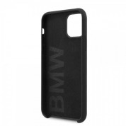 BMW Signature Silicone Hard Case - твърд силиконов кейс за iPhone 11 (черен) 5