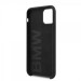 BMW Signature Silicone Hard Case - твърд силиконов кейс за iPhone 11 (черен) 6