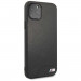 BMW M Collection Hard Case - кожен (естествена кожа) кейс за iPhone 11 Pro Max (черен) 2