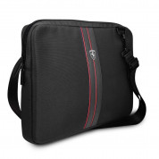 Ferrari Urban Collection Bag - дизайнерска чанта с презрамка za Macbook Pro 13 и лаптопи до 13 инча (черен)
