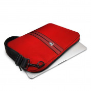 Ferrari Urban Collection Bag - дизайнерска чанта с презрамка za Macbook Pro 13 и лаптопи до 13 инча (червен) 2