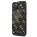 Guess 4G Double Layer Glitter Case - дизайнерски кейс с висока защита за iPhone 11 Pro (черен) 2