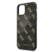 Guess 4G Double Layer Glitter Case - дизайнерски кейс с висока защита за iPhone 11 Pro (черен) 5