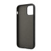 Guess Iridescent Leather Hard Case - дизайнерски кожен кейс за iPhone 11 Pro (сребрист) 6