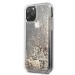 Guess Glitter Hard Case - дизайнерски кейс с висока защита за iPhone 11 Pro (златист) 2