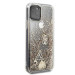 Guess Glitter Hard Case - дизайнерски кейс с висока защита за iPhone 11 Pro (златист) 3