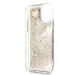 Guess Glitter Hard Case - дизайнерски кейс с висока защита за iPhone 11 Pro (златист) 6