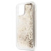 Guess Glitter Hard Case - дизайнерски кейс с висока защита за iPhone 11 Pro (златист) 5