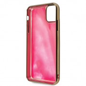Guess Glow Sand Hard Case - дизайнерски кейс с висока защита за iPhone 11 Pro (розов) 5