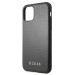 Guess Iridescent Leather Hard Case - дизайнерски кожен кейс за iPhone 11 Pro (черен) 5