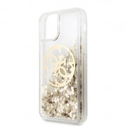 Guess Circle Liquid Glitter Hard Case for iPhone 11 Pro (gold) 4