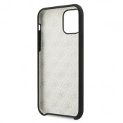 Guess 4G Tone on Tone Silicone Hard Case for iPhone 11 Pro (black) 5