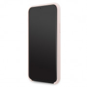 Guess 4G Tone on Tone Silicone Hard Case - силиконов (TPU) калъф за iPhone 11 Pro (розов) 3
