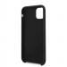 Guess Hard Silicone Case - силиконов (TPU) калъф за iPhone 11 Pro (черен) 5