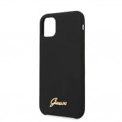Guess Hard Silicone Case for iPhone 11 Pro (black) 3