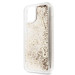 Guess Glitter Hard Case - дизайнерски кейс с висока защита за iPhone 11 (златист) 2